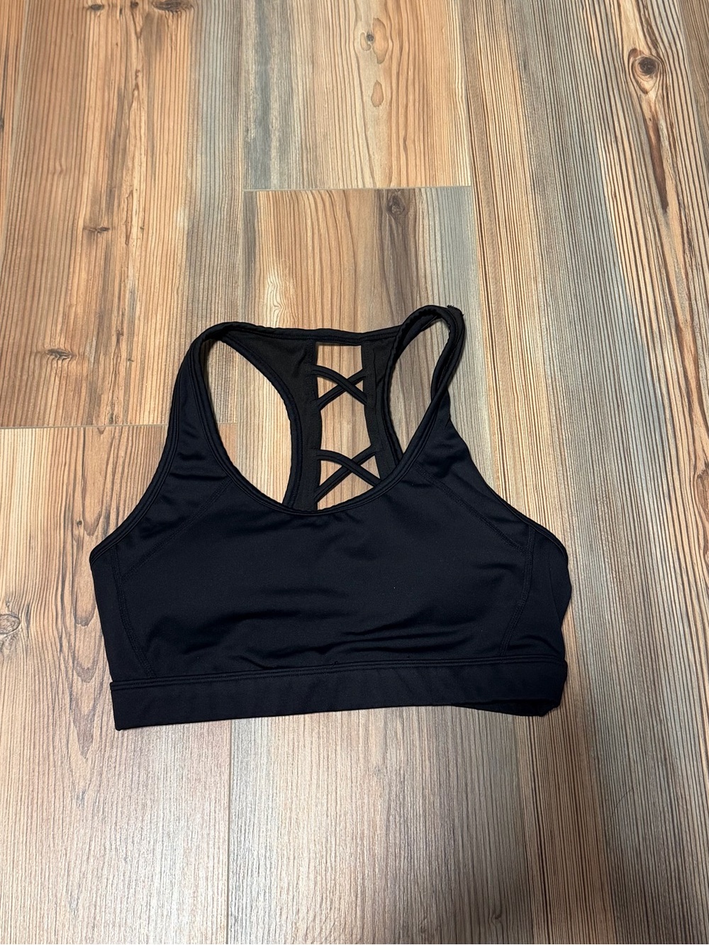 Curves N Combatboots Empowered Laced Back Bra
